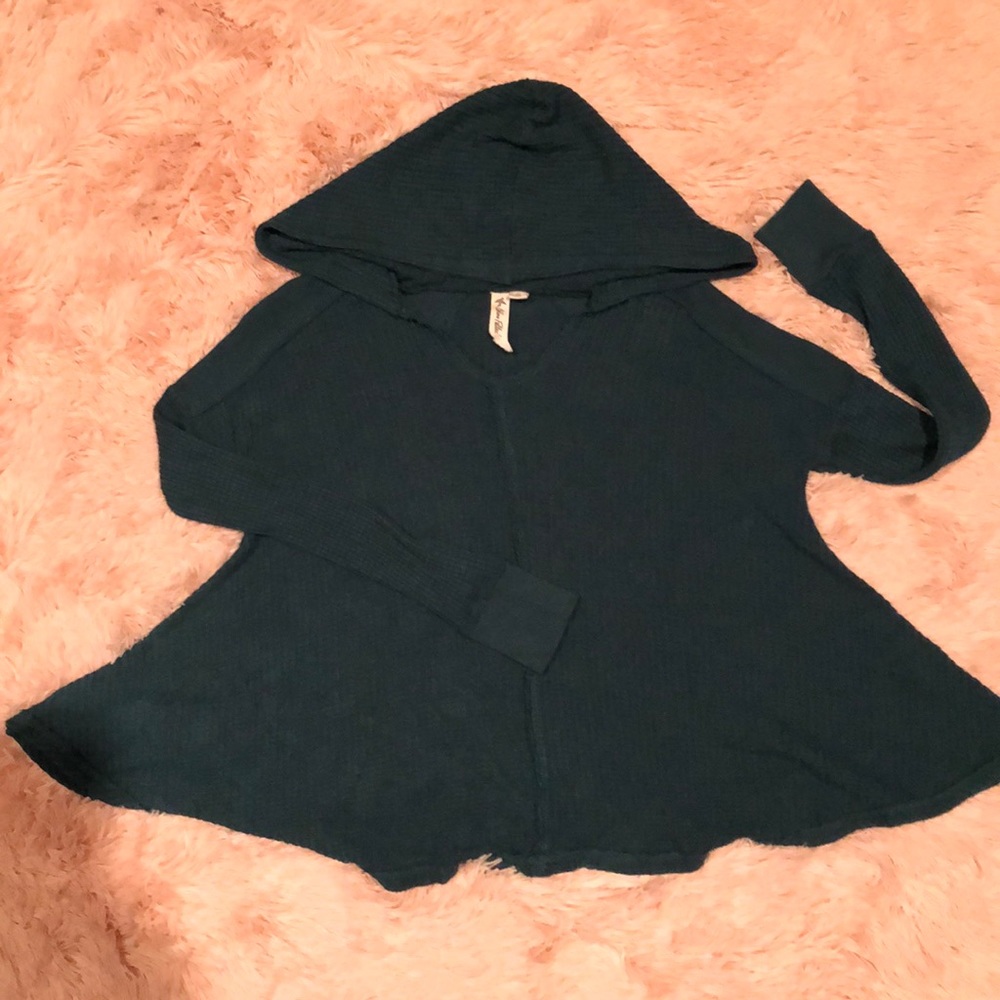 Others Follow Boutique thermal hooded sweater